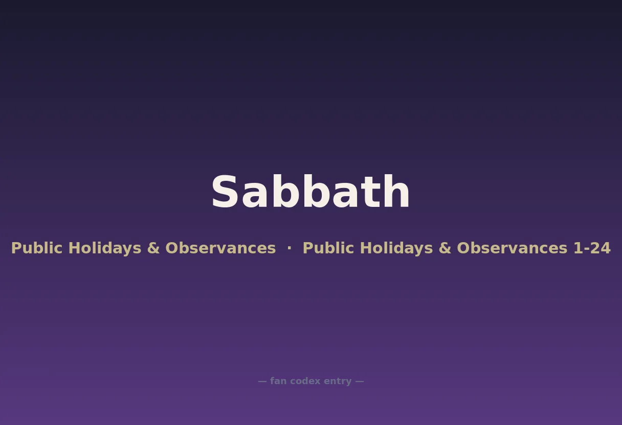 Sabbath